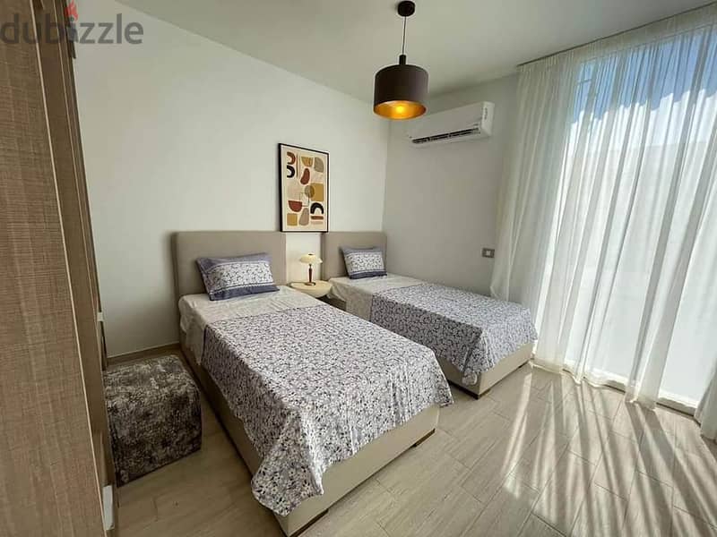 Two-room super luxury apartment for sale in New Sheikh Zayed 1