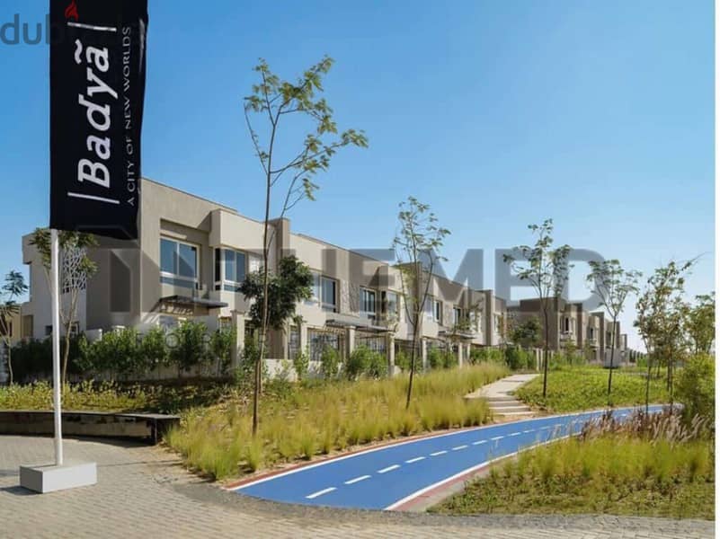 Townhouse Middle for sale, receipt 2026, in Badya Palm Hills, 6 October 1