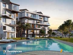 Apartment 199 m with Garden for sale with installments at V Residence - NEW CAIRO 0
