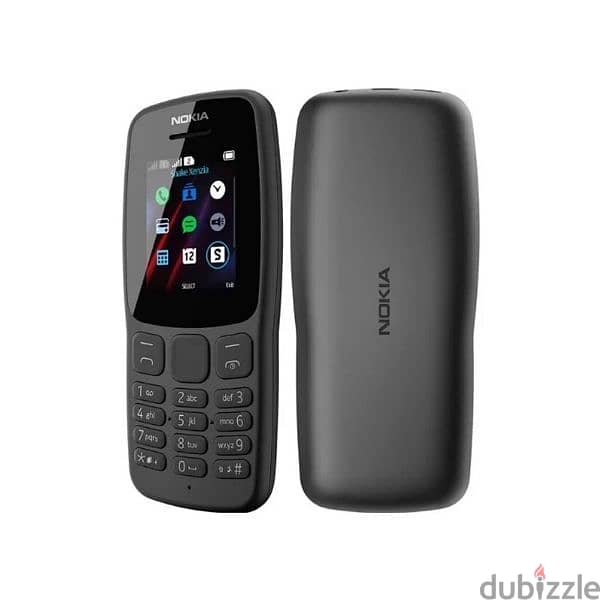 التوصيل مجانا لجميع محافظات مصر    Nokia 106 Dual sim 6