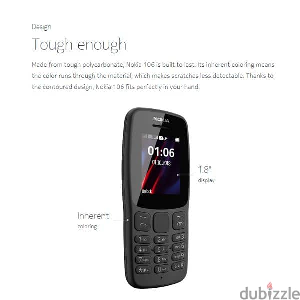 التوصيل مجانا لجميع محافظات مصر    Nokia 106 Dual sim 9