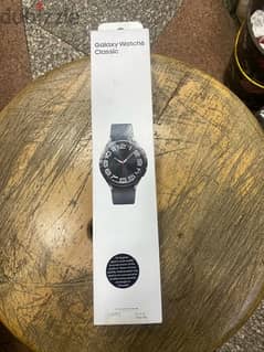 Galaxy Watch 6 Classic 43M Black جديد متبرشم