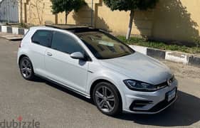 One Of a Kind Fully Loaded Original Golf 7.5 R Line Coupe سقف بانوراما