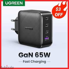 Ugreen charger 65W Gan2 Quick charge 0