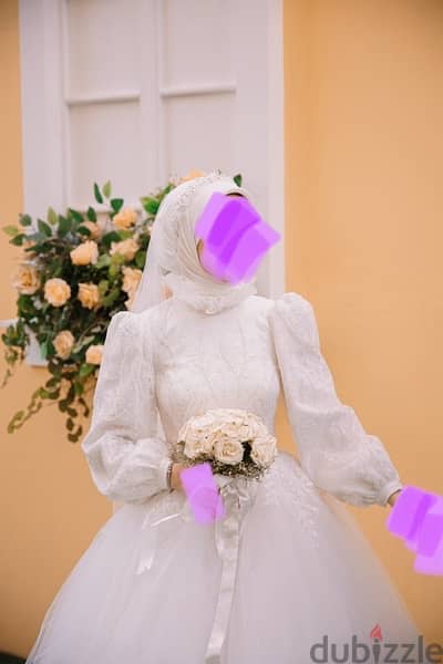 فستان زفاف ستايل ڤكتوري - Wedding dress Victorian style 2