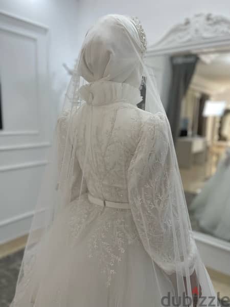 فستان زفاف ستايل ڤكتوري - Wedding dress Victorian style 3