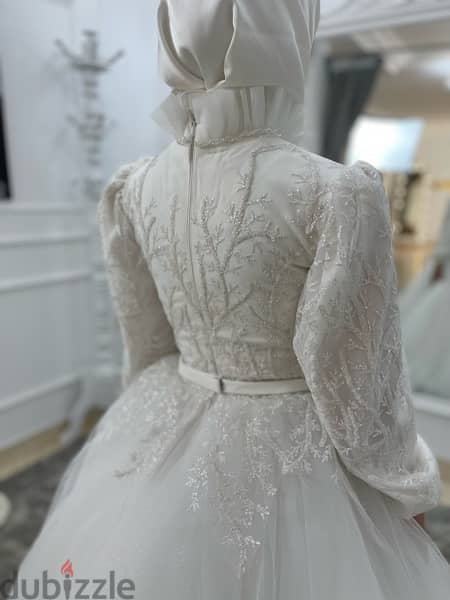 فستان زفاف ستايل ڤكتوري - Wedding dress Victorian style 4