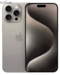 iPhone 15 Pro Max 512GB Natural Titanium new