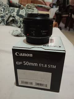 Canon EF Lens - 50mm 1.8 STM 0