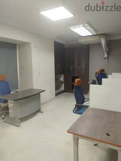مكتب مفروش 130 م للايجار بمدينة نصر من الطيران للشركات Nasr city