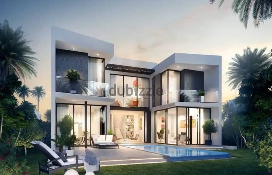 For Sale Townhouse Corner+Pool With Prime Location In Badya - Shiekh Zayed 1