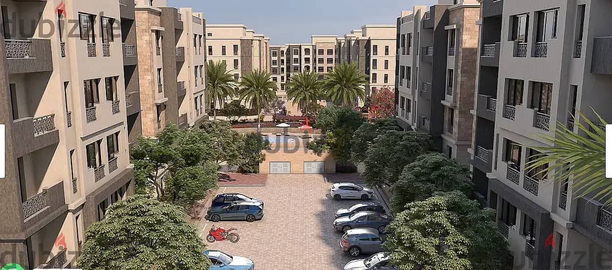 Apartment with garden  للبيع  بمقدم 15 % فقط  في كمبوند  الكا Alca 4