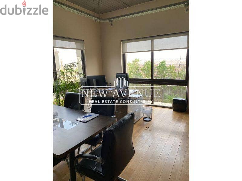 Admin office 116m fully furnished in Kattameya Heights 6