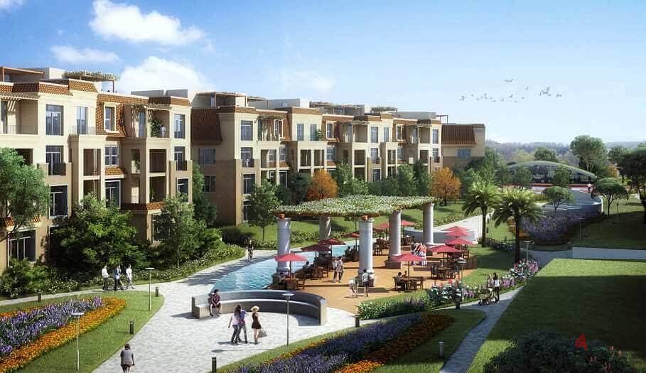 Town house 3bedrooms 5% D. P over 8 years - Origami - Taj City minutes from Al-Thawra Street, directly on the Suez Road 14