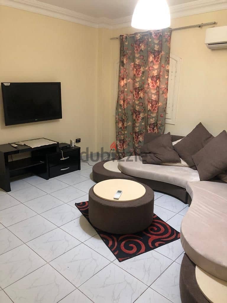 Furnished apartment for rent, 200 meters in the Fourth District, Fifth Settlement 1