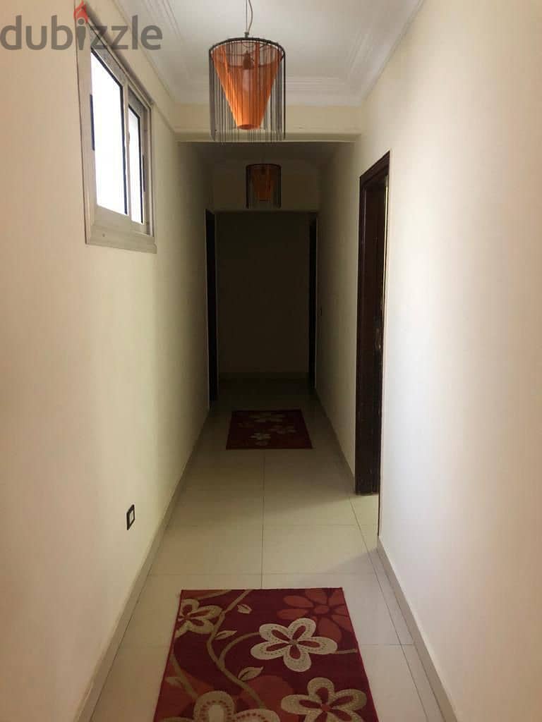 Furnished apartment for rent, 200 meters in the Fourth District, Fifth Settlement 6