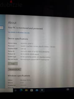 تابلت ويندوز 10 ولاب توب Dell venu 11 pro core i5 جيل رابع