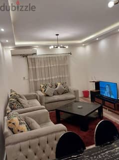 Furnished apartment for rent in AL-Rehabشقه مفروشه للايجار فى الرحاب 0