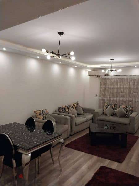 Furnished apartment for rent in AL-Rehabشقه مفروشه للايجار فى الرحاب 1
