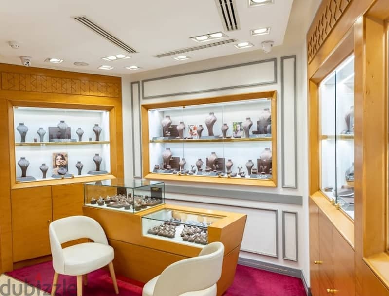 gold shop in new cairo ready to move ground floor 1