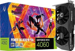 ZOTAC Gaming GeForce RTX 4060 8GB OC Spider-Man