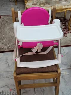 Baby Toddler Feeding Booster Seat with Tray,