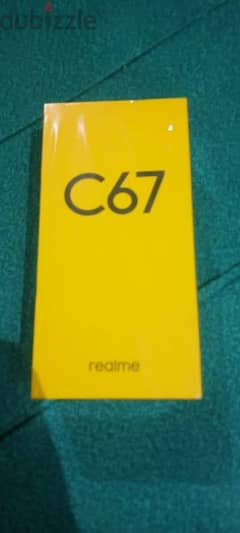 ريلمي c67  استعمال 12يوم للبدل او البيع