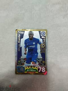 5+1gift Chelsea player cards included kante 100 club
