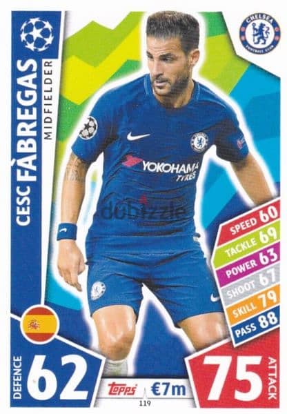 5+1gift Chelsea player cards included kante 100 club 4
