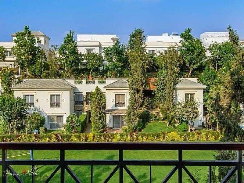 I villa garden corner double view in Mountain View Eleva Mostakbal City next to Hassan Allam 7