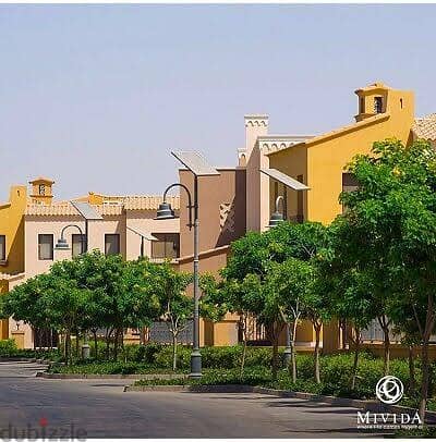 Villa Standalone 244 m Land 425 m prime location Super luxe finishing in Compound Mivida Fifth Settlement. 2