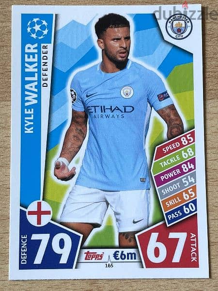 Manchester city fans cards 7* 5
