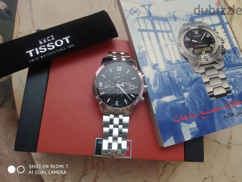 للبيع ساعه Tissot كسر زيرو بها كل محتوياتها بالوكيل 64000 مطلوب 27000 3