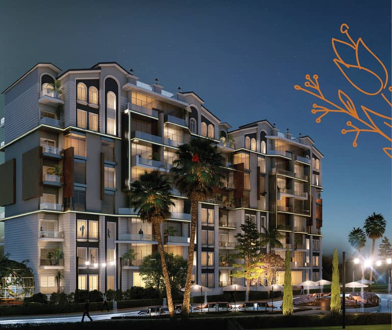 Duplex 326 sqm, view on a club, in installments over 10 years and 10% down payment, second number from the axis 1