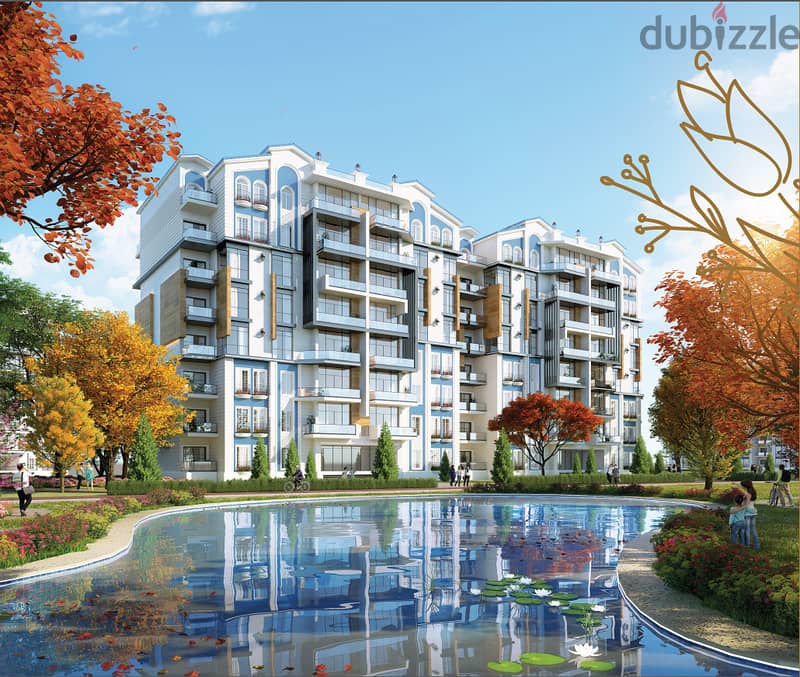 120 sqm apartment in installments over 10 years, second floor from the central axis, view on the Lagoon, with a 10% down payment 3