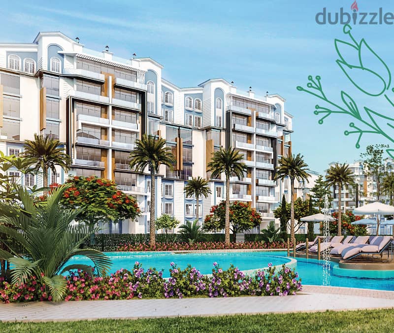 120 sqm apartment in installments over 10 years, second floor from the central axis, view on the Lagoon, with a 10% down payment 8
