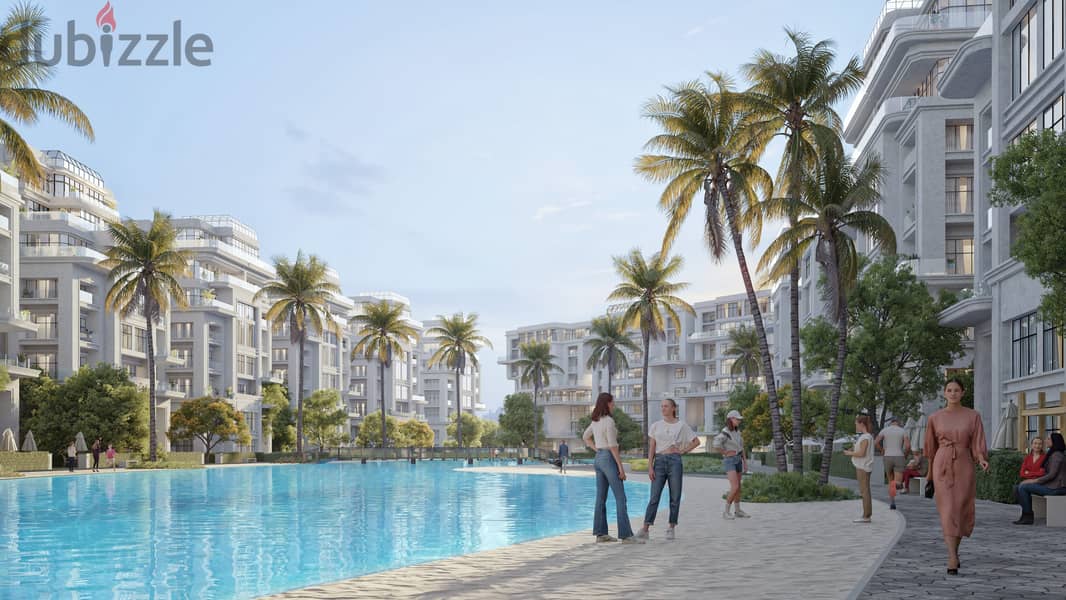 View Lagoon apartment on a main street and a central axis, with a 10% down payment and payment facilities 1