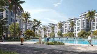 3-bedroom apartment with a lagoon view directly next to the Russian University and on a main axis, in installments
