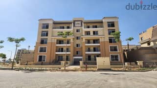 Apartment + garden 113 sqm for sale in Sarai Al Mostakbal Compound