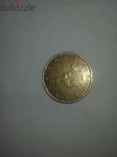 20 يورو سنت ايطالي 2002 (ذهب اسكندناڤي)
