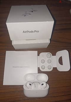Apple Airpods pro 2nd  generation    
استخدام 4 شهور فقط(اصلية)