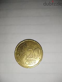 20سنت يورو يوناني سنه2002 0