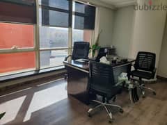Finished & Furnished Office directly on the 90th for rent