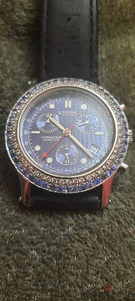 Sigma Original Swiss Watch with Genuine Diamond