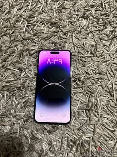 Iphon 14 pro max 128 Deeppurple Battery 100% 0