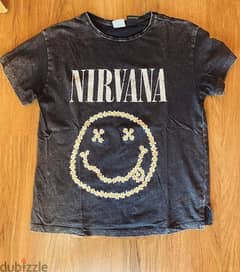 NIRVANA over-sized t-shirt