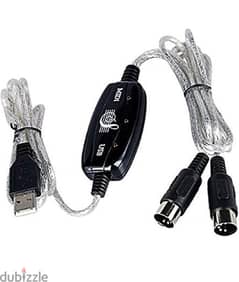 USB - 5pin midi cable 0