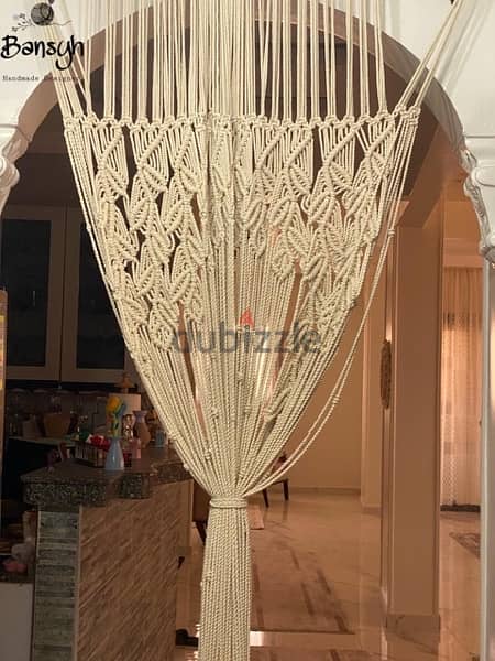 macrame curtains ستاير مكرميه 0