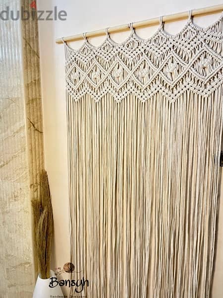 macrame curtains ستاير مكرميه 3