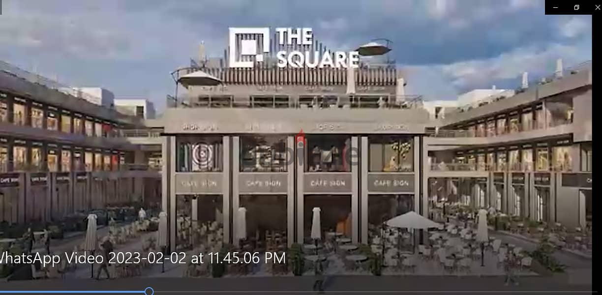 Take advantage of the opportunity: 5% discount on the down payment and facilities for 6 years. Restaurant or café for sale in The Square Mall, ground 1